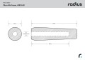 FWS-00087 MKH60 Shotgun Mic Foam (24-25) Image 3 Dimensions.jpg
